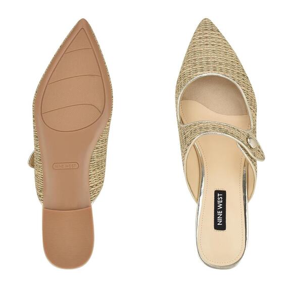 Nine West Women's Barbra Flat Mule Size 11 - Picture 2 of 5